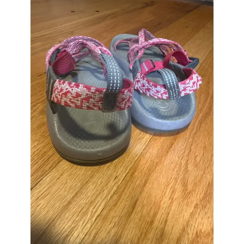Chaco ZX1 Ecotread Rend Pink Sport Sandals J180014 Girls 5